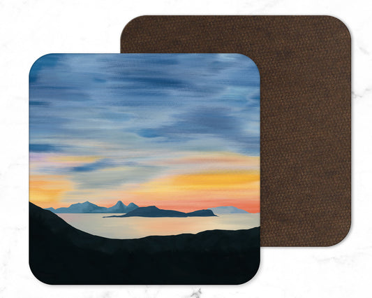 Island Sunset Coaster