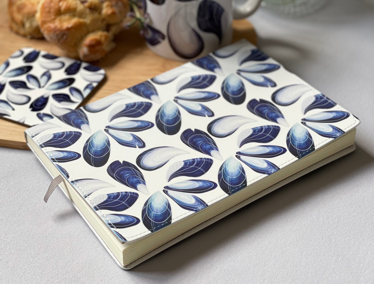 Loch Sunart Mussel Shell Notebook