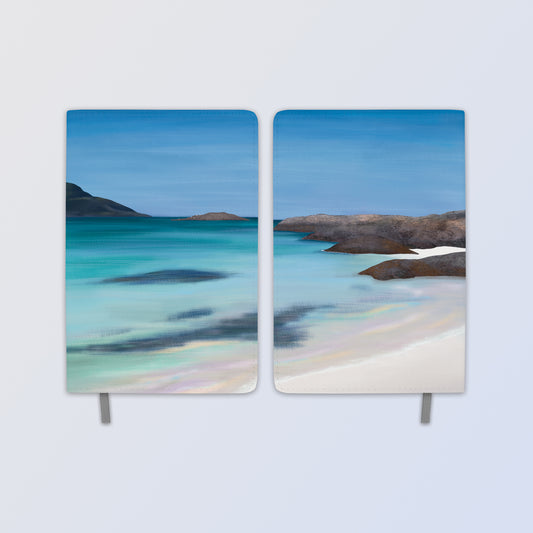 Sanna Looking Out A5 Line Notebook