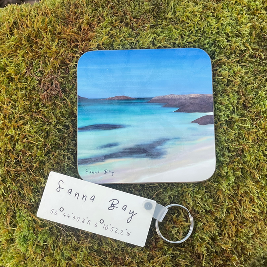 Sanna Bay Looking Out Coaster