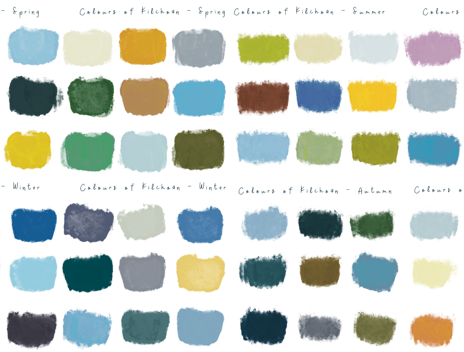Colours of Kilchoan