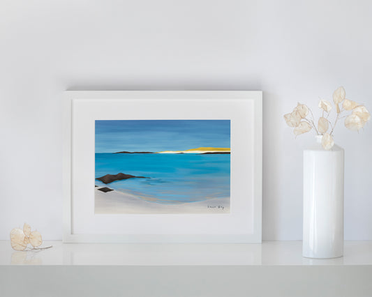 Sanna Bay Dunes Framed Print