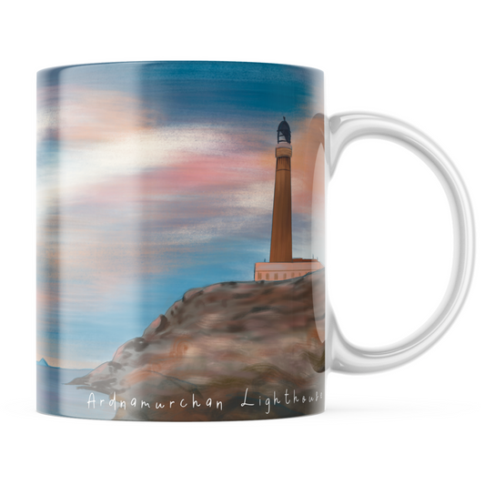 Sunset at the Lighthouse Mug